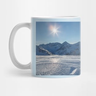Winter mountain landscape, Tatry Mountains Mug